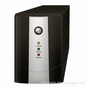 Offline UPS with 600VA Capacity, 3 Steps of AVR and CPU Controlled